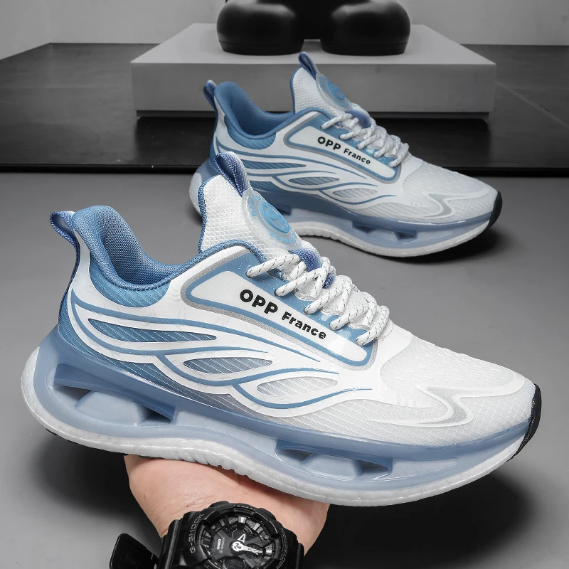 高端轻奢夏季网面透气休闲鞋时尚百搭运动鞋 H3733 HS