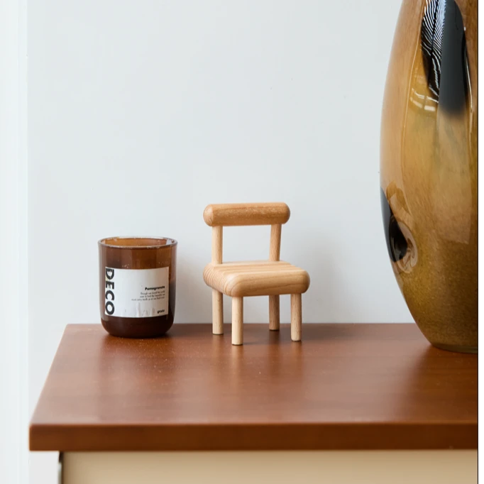 小半家具实木手机架