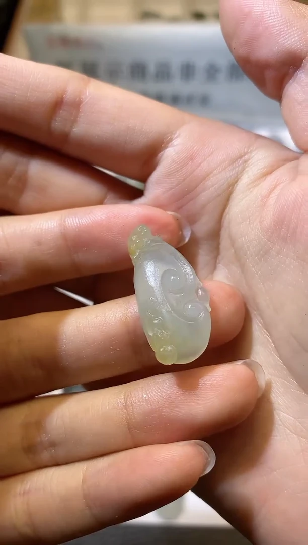 【闪购商品】定制翡翠颈饰未镶嵌如意