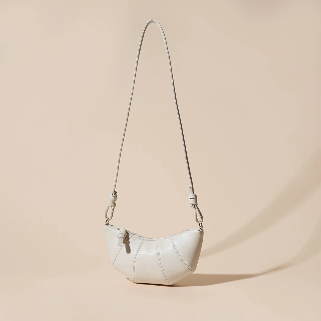 【入门福利】 新品原创女包夏季百搭简约饺子包牛角包YN3298