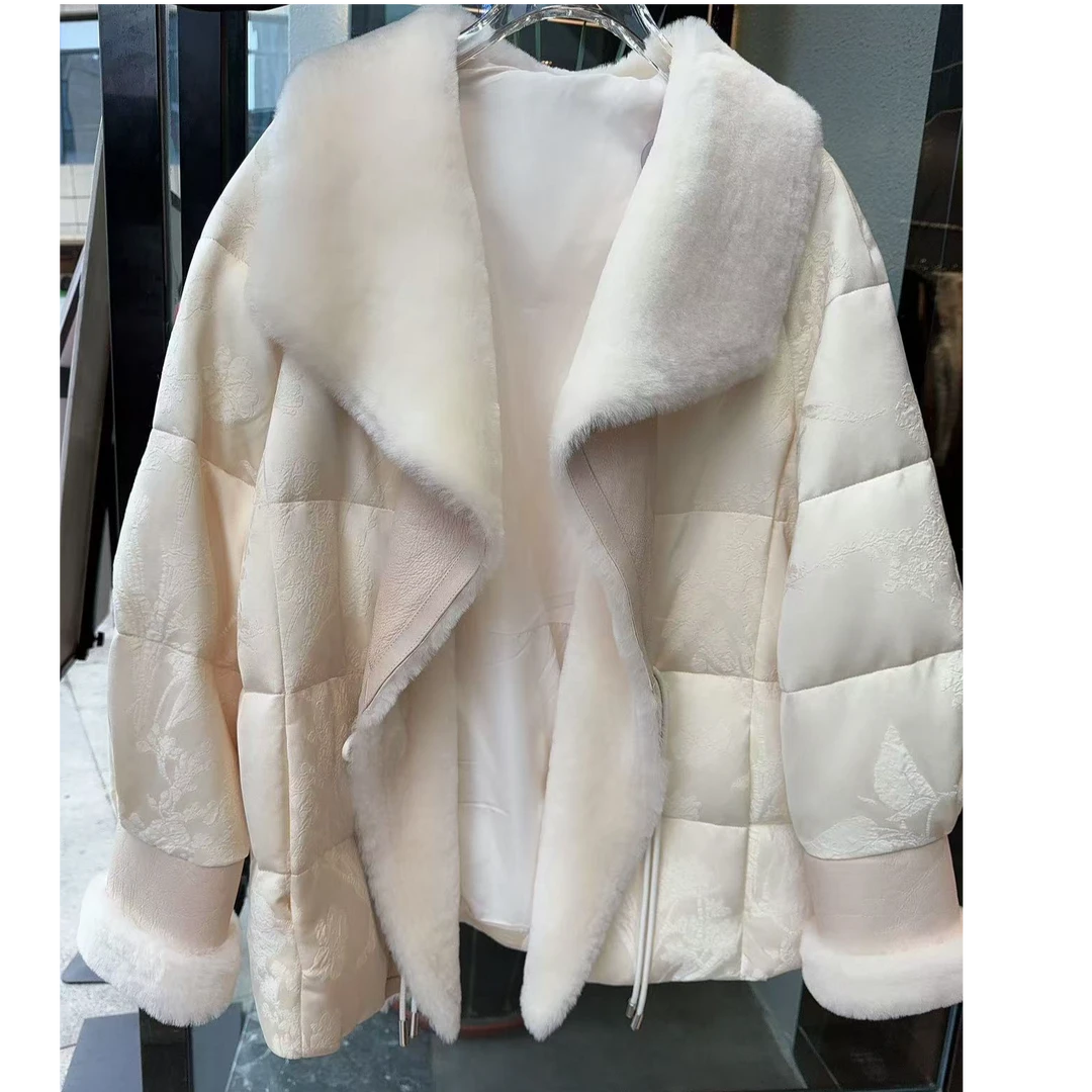 蒂慕2024新款洋气时尚潮流女士鹅绒服