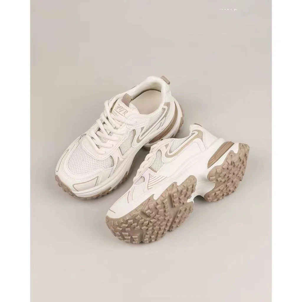 2024厚底女款增高板鞋休闲运动鞋老爹鞋9008-1