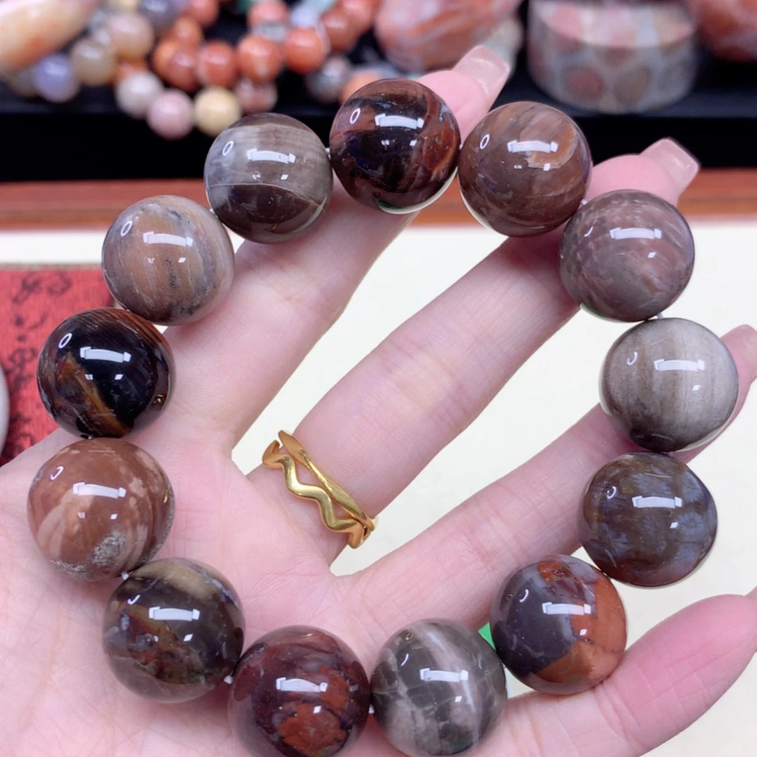 【闪购商品】硅化珊瑚（珊瑚玉）手链未镶嵌123