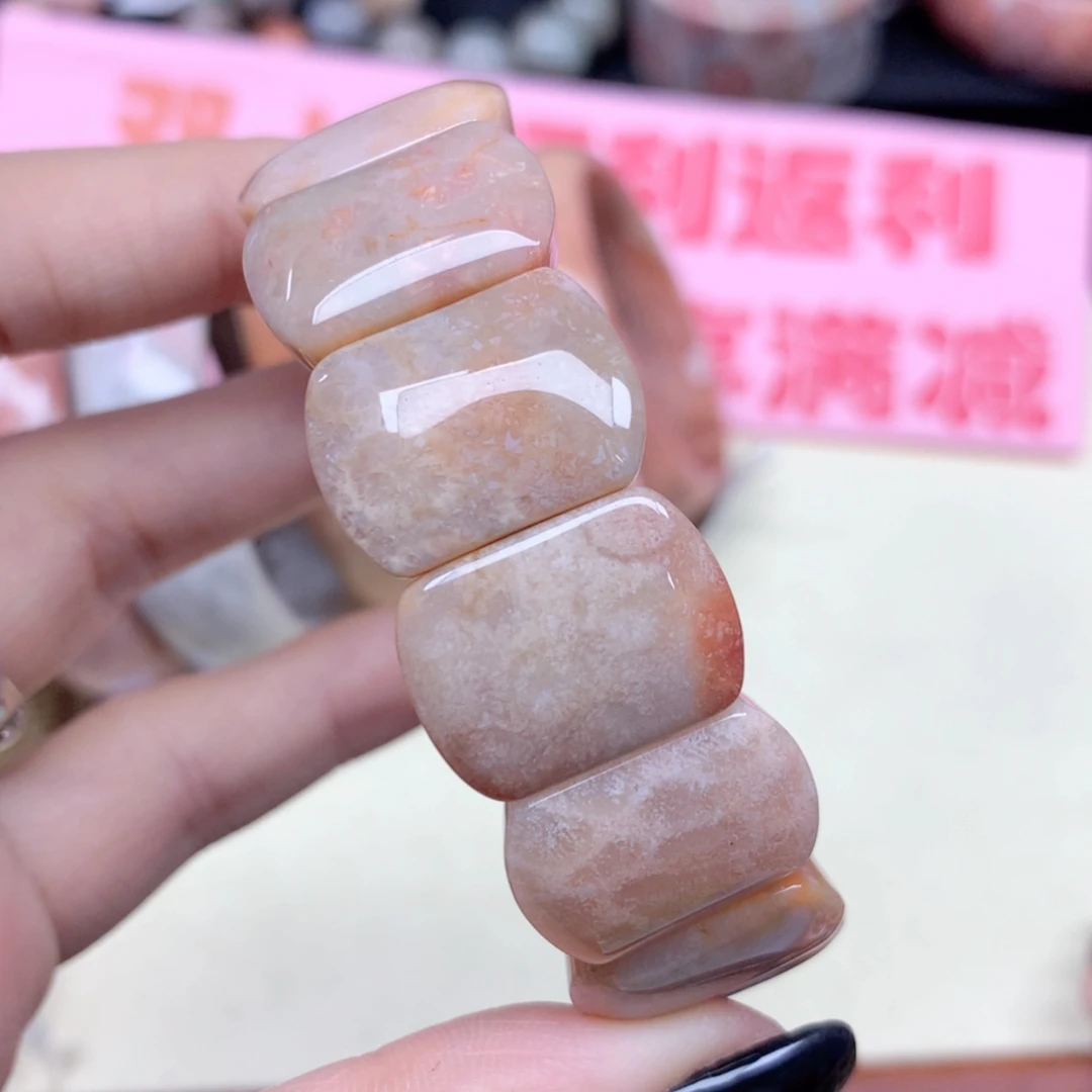 【闪购商品】硅化珊瑚(珊瑚玉)手链未镶嵌017
