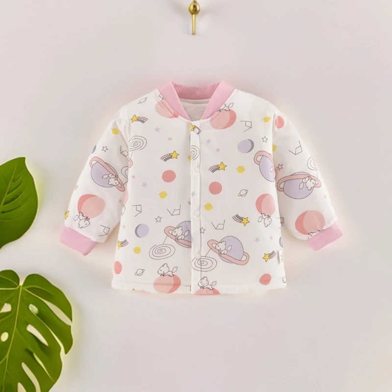 宝宝薄夹棉衣秋冬上衣加厚保暖冬季儿童棉衣内胆婴儿棉袄棉服外穿