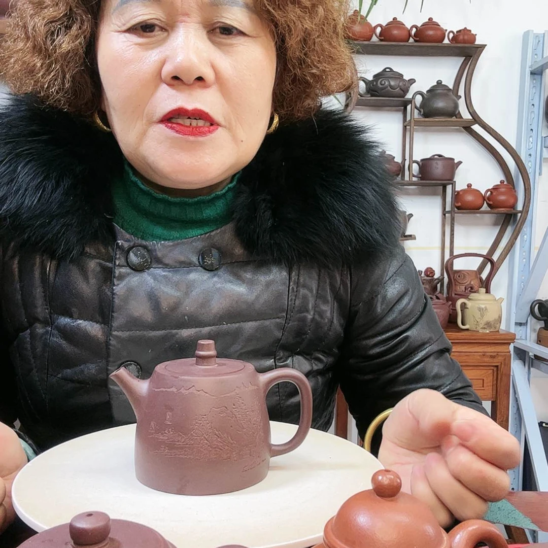 【闪购商品】紫砂茶壶紫*