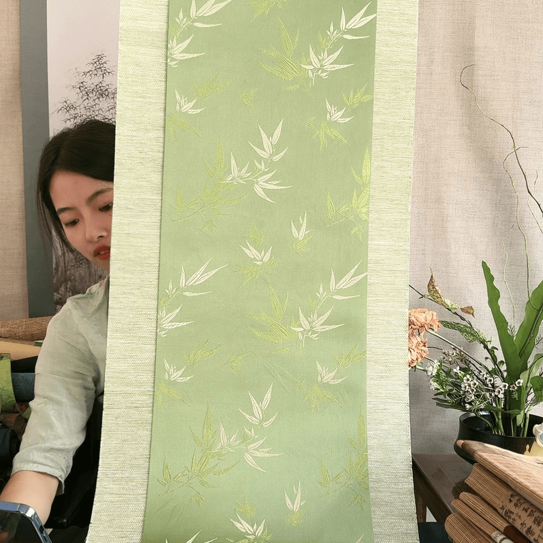 茶道配件竹韵茶席两米五