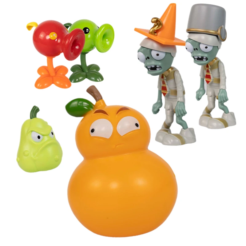 植物大战僵尸豌豆葫芦埃及儿童宝宝益智玩具现货奥特曼3-6岁TOTO