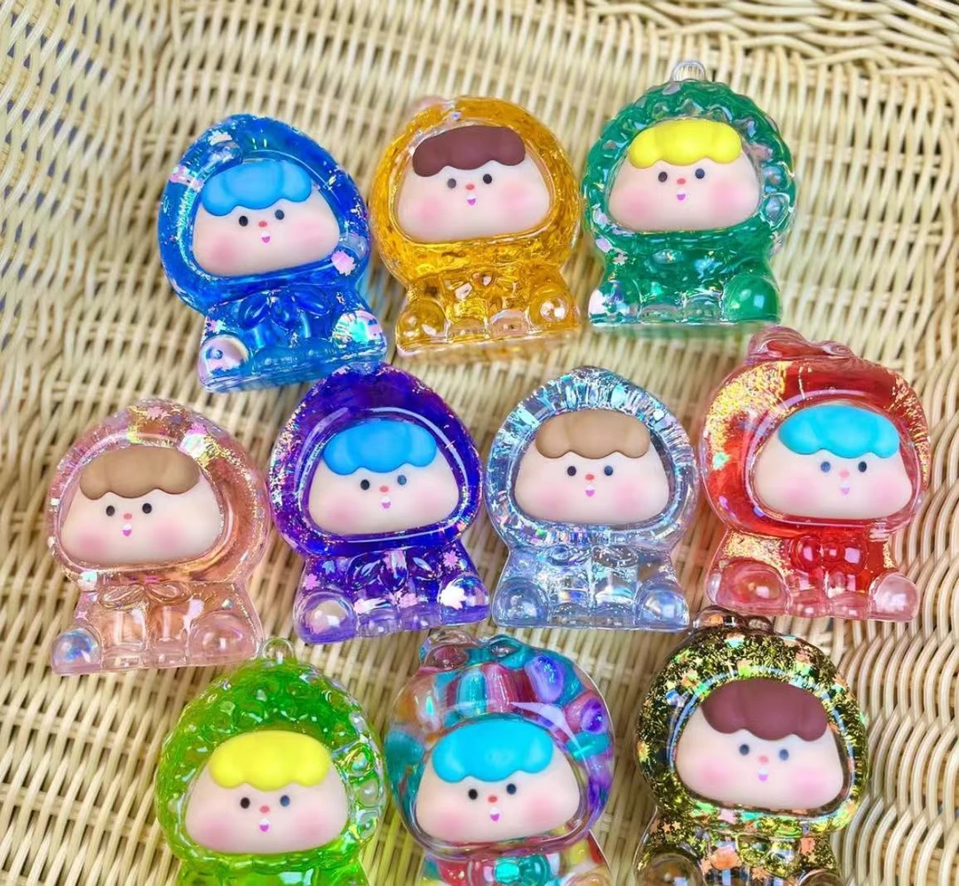 (直播拆)流沙水果妹妹DIY摆件