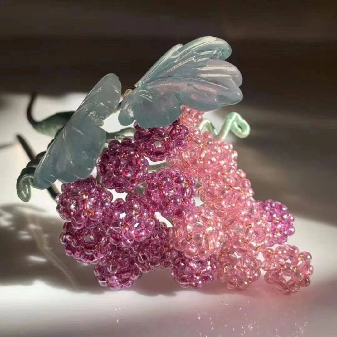 超优2.0渐变金米珠-辑珠/流苏/玻璃diy非金属辅料