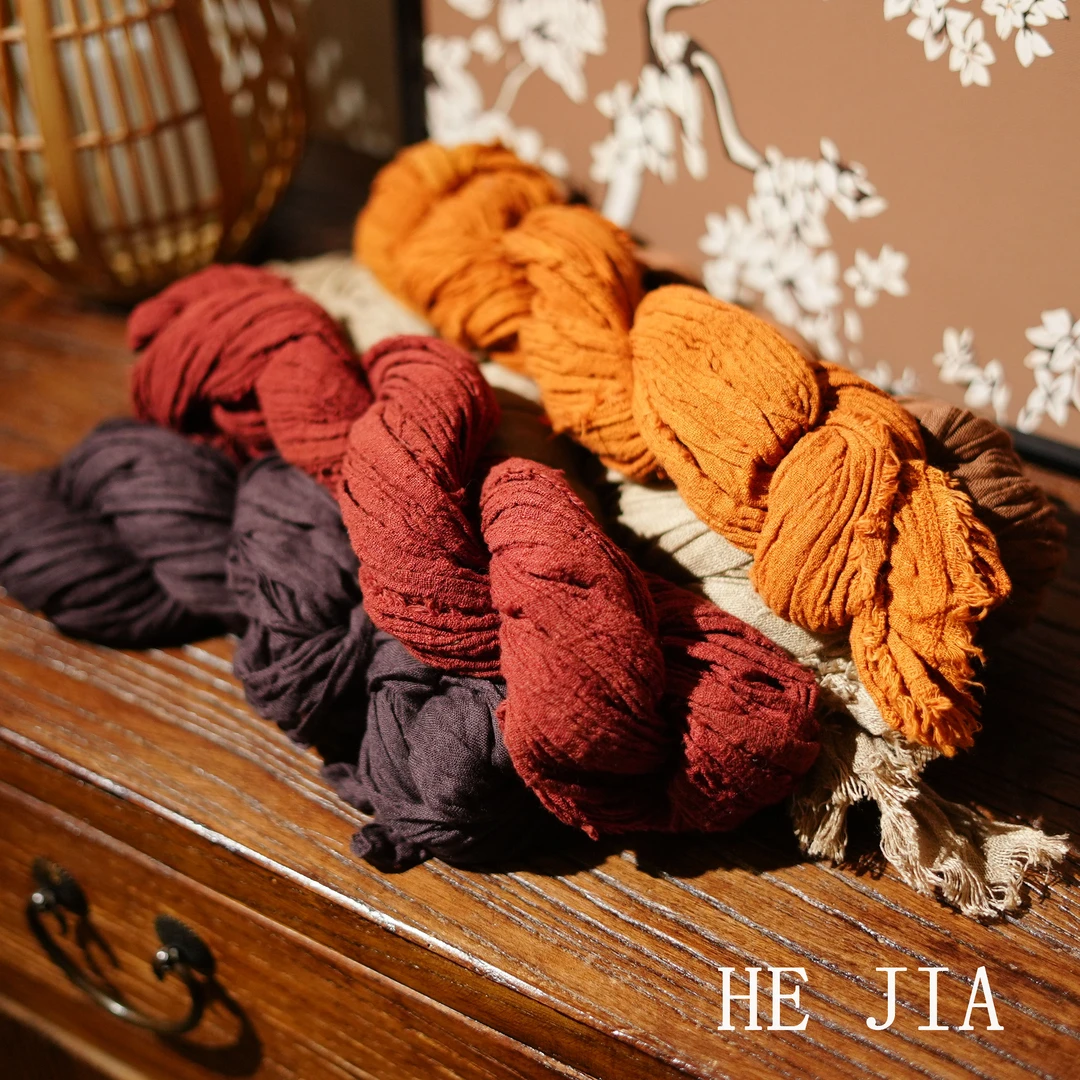 和家2024新款文艺柔软棉麻披肩围巾-0014