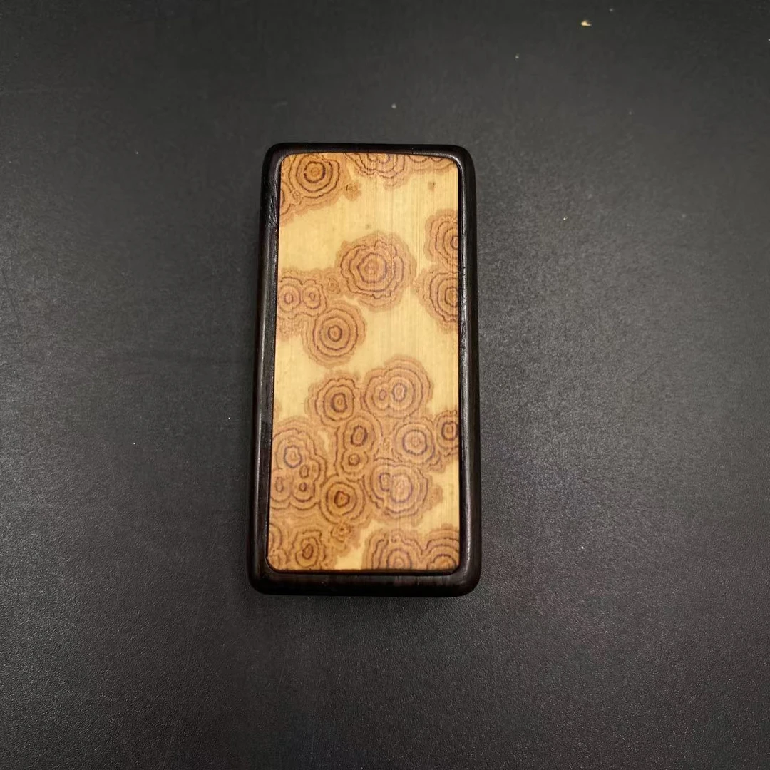 【竹湘妃】云妃竹把玩手工制作EDC推牌可把玩解压神器随机一个