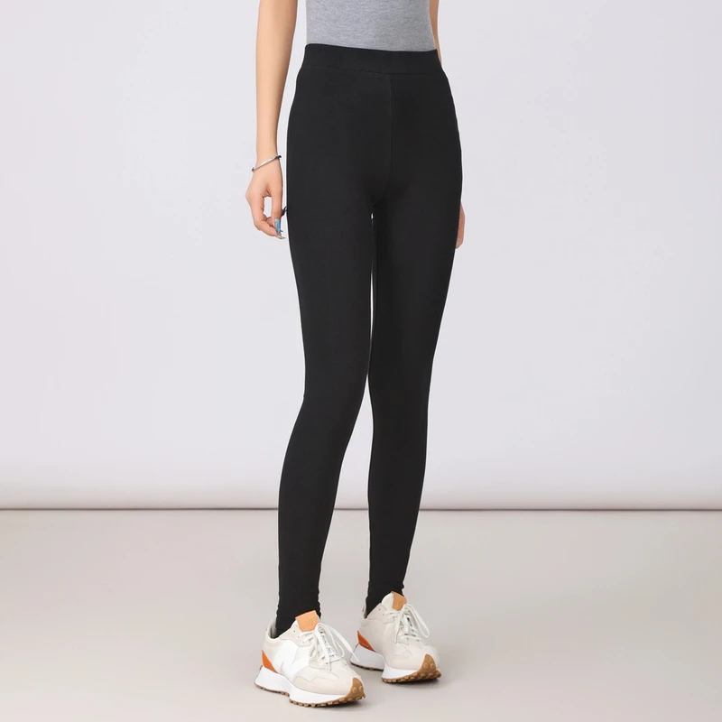 AMASS/阿玛施秋冬款无痕磨毛瑜伽裤新款保暖高腰打底裤5100415