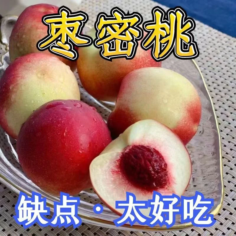 湖南湘西枣蜜桃现摘 5斤包邮珍珠油桃离核水果新鲜应季孕妇适宜吃