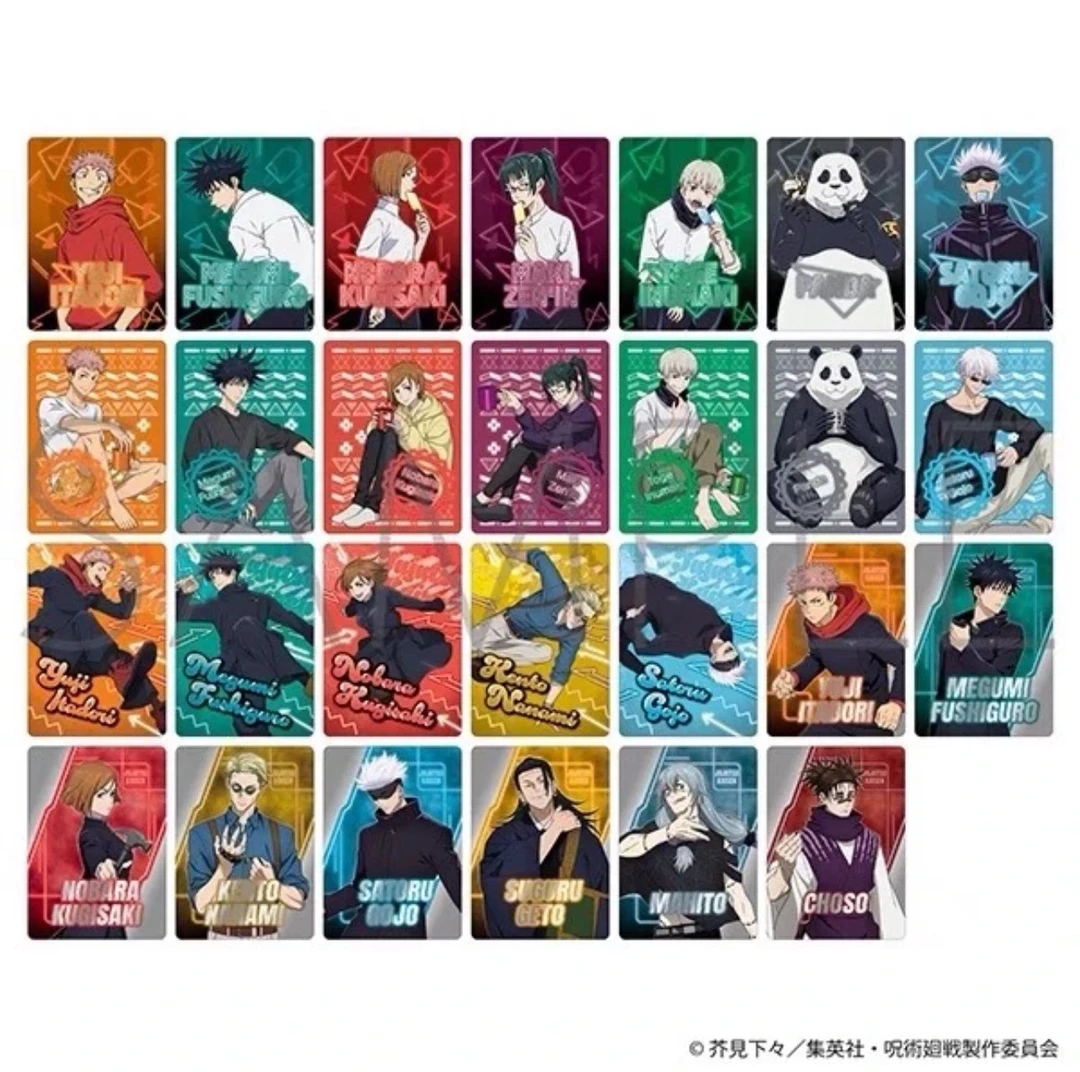咒术回战TV绘霓虹金属风闪卡日谷二次元周边日版盲盒