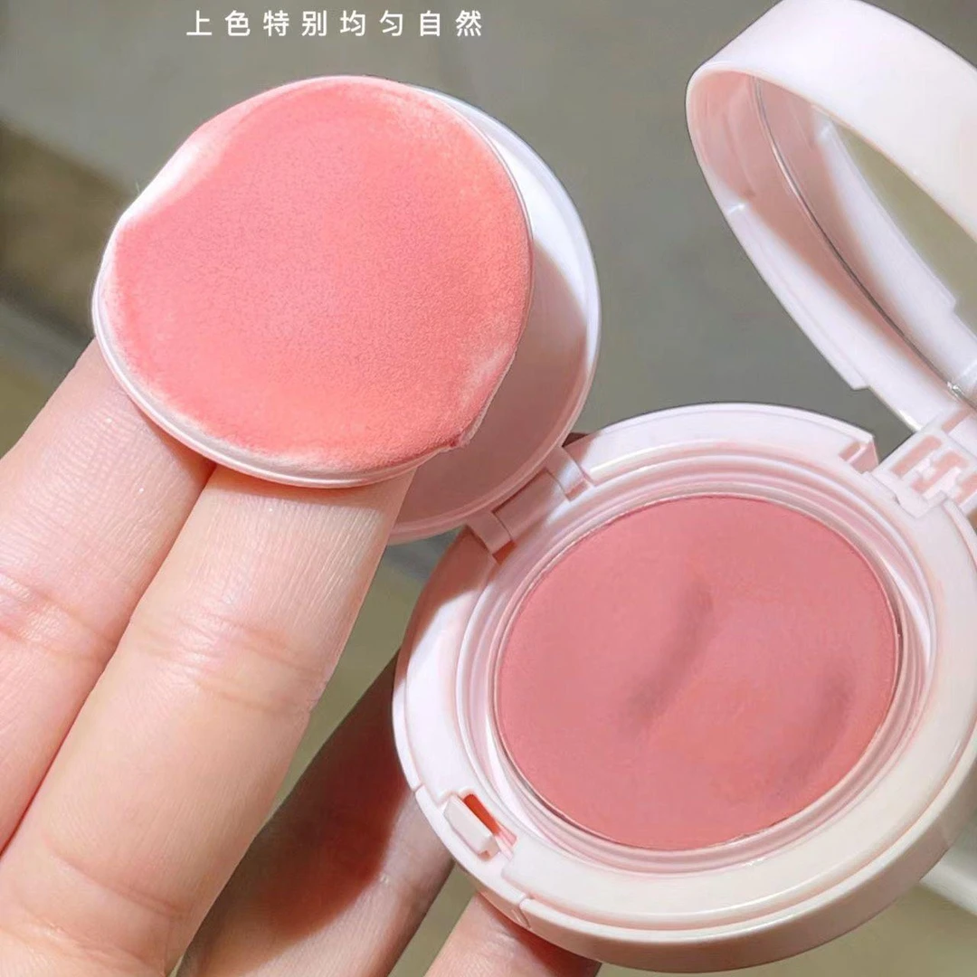 奶乖温柔~多巴胺气垫腮红膨胀单色土豆泥腮红膏高光修容自然清透