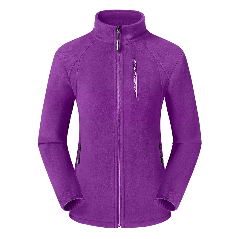 冬季新款！情侣款加厚保暖时尚双面摇粒绒立领抓绒衣 2298-2299