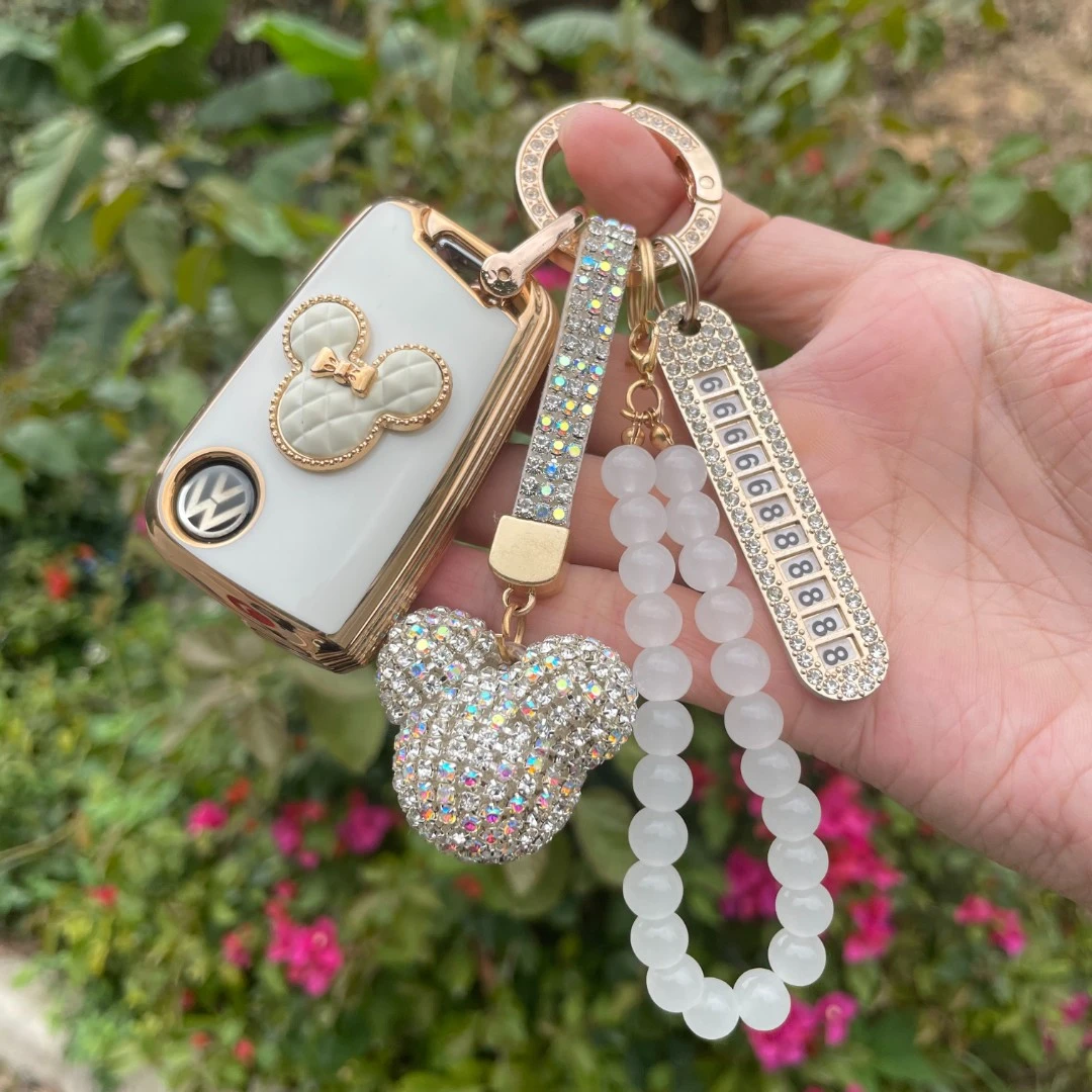 专用大众钥匙套朗逸polo速腾高尔夫宝来途观LX钥匙包扣新款