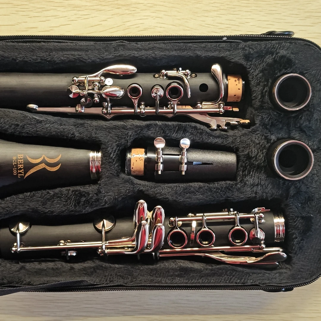BERYL百瑞单簧管乐器 降B调17键黑管乐器初学考级专业演奏
