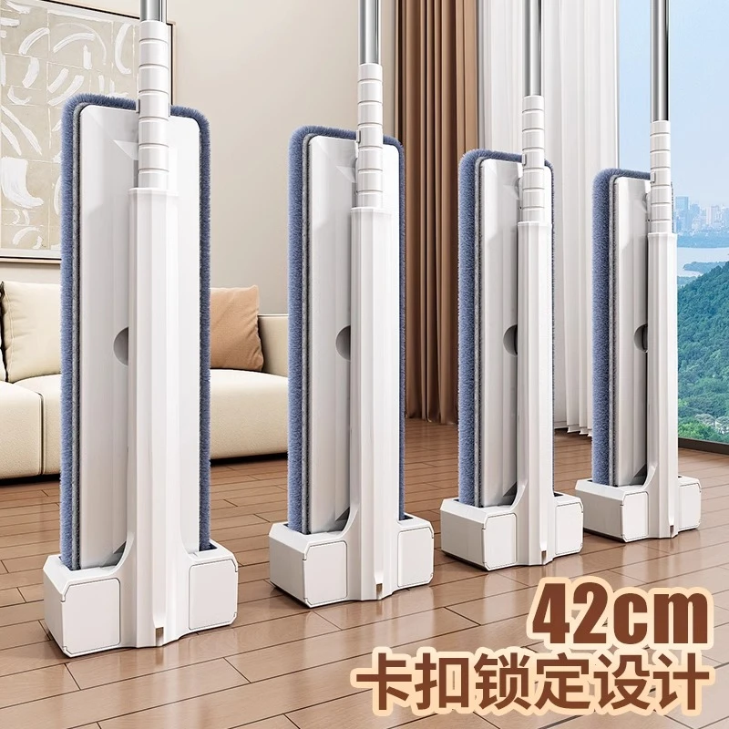 优勤免手洗平板拖把一拖净1个×1个懒人地拖布拖地神器大墩布