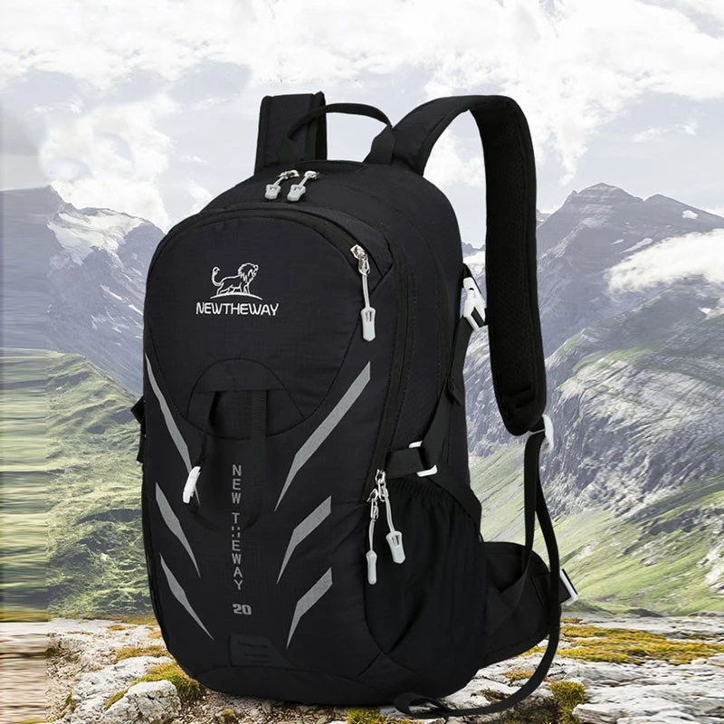 户外运动多功能登山轻便耐磨大容量旅行徒步露营骑行双肩背包20L