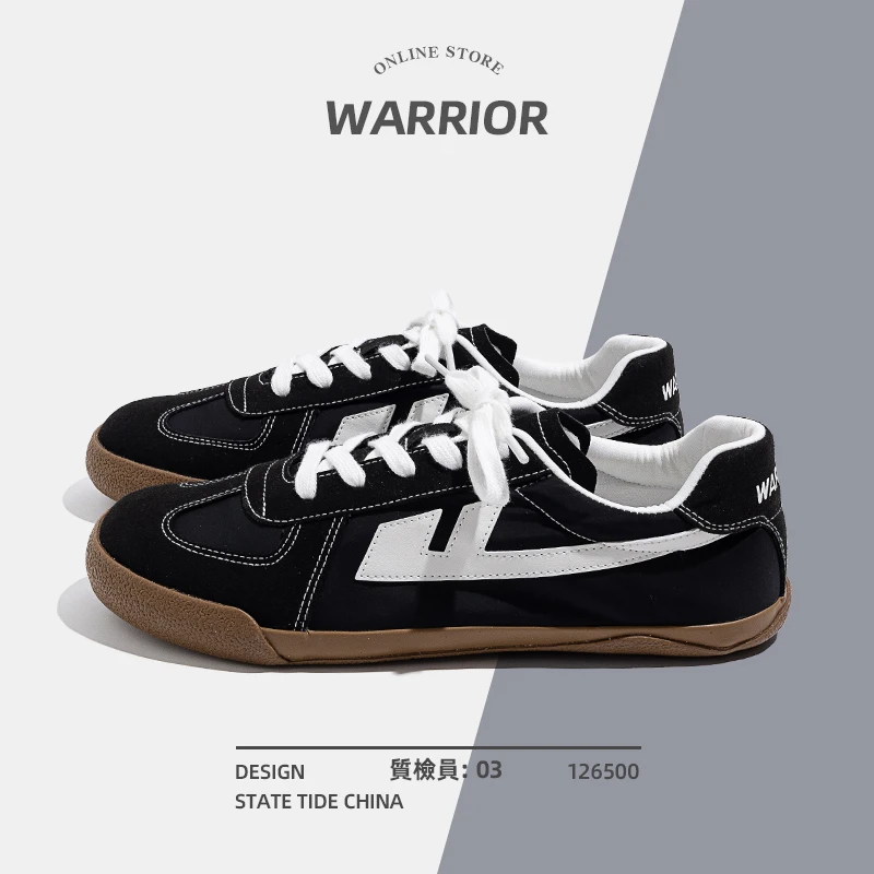 回力黑色帆布鞋女夏季2024新款休闲百搭情侣德训鞋运动板鞋女