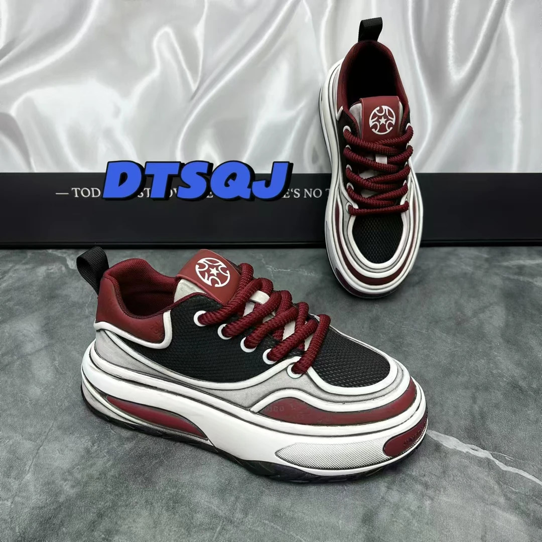 2024秋季时尚个性潮流百搭男鞋休闲鞋潮鞋新款软底舒适低帮板鞋