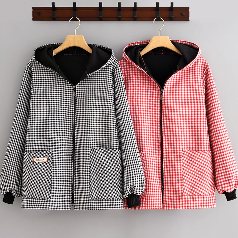 时尚加绒加厚保暖罩衣女定制印字外穿长袖围裙冬季新款防污工作服