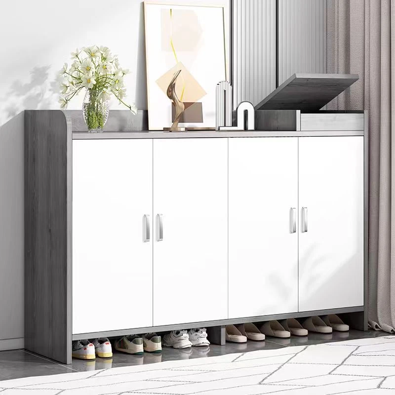 过早门口鞋柜家用玄关柜大容量户外客厅防尘置物楼道简易入户门