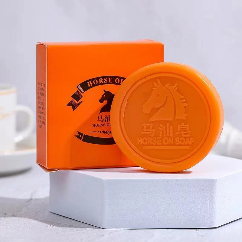 【拍三单以上送起泡网】马油皂香皂洗脸洗澡手工皂清洁留香S1