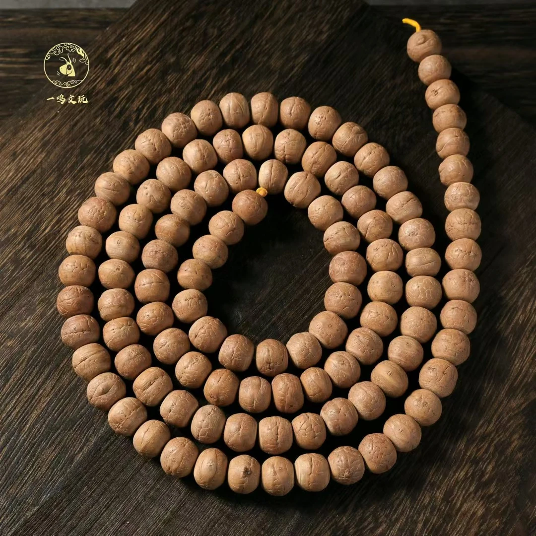 尼泊尔凤眼菩提藏式108长串入门款手工天然