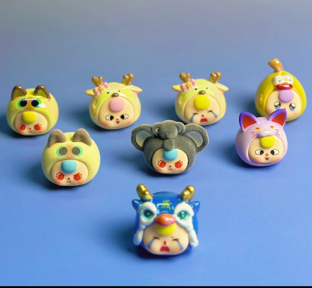 【默认拆盒39.9】争先恐后-娃三岁三代萌粒系列盲盒