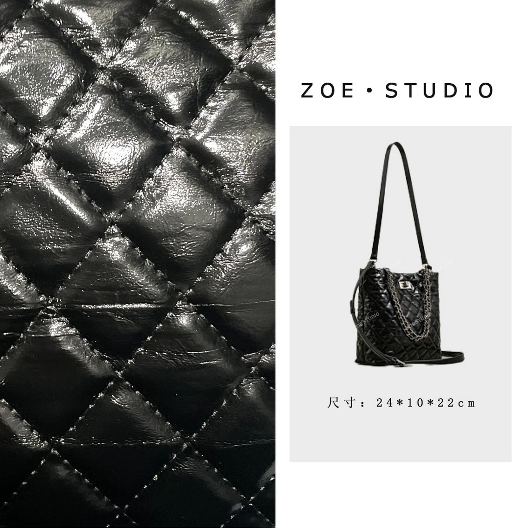 【佐伊甄选】SK-82816-黑色轻奢女士时尚百搭单肩腋下斜挎包包