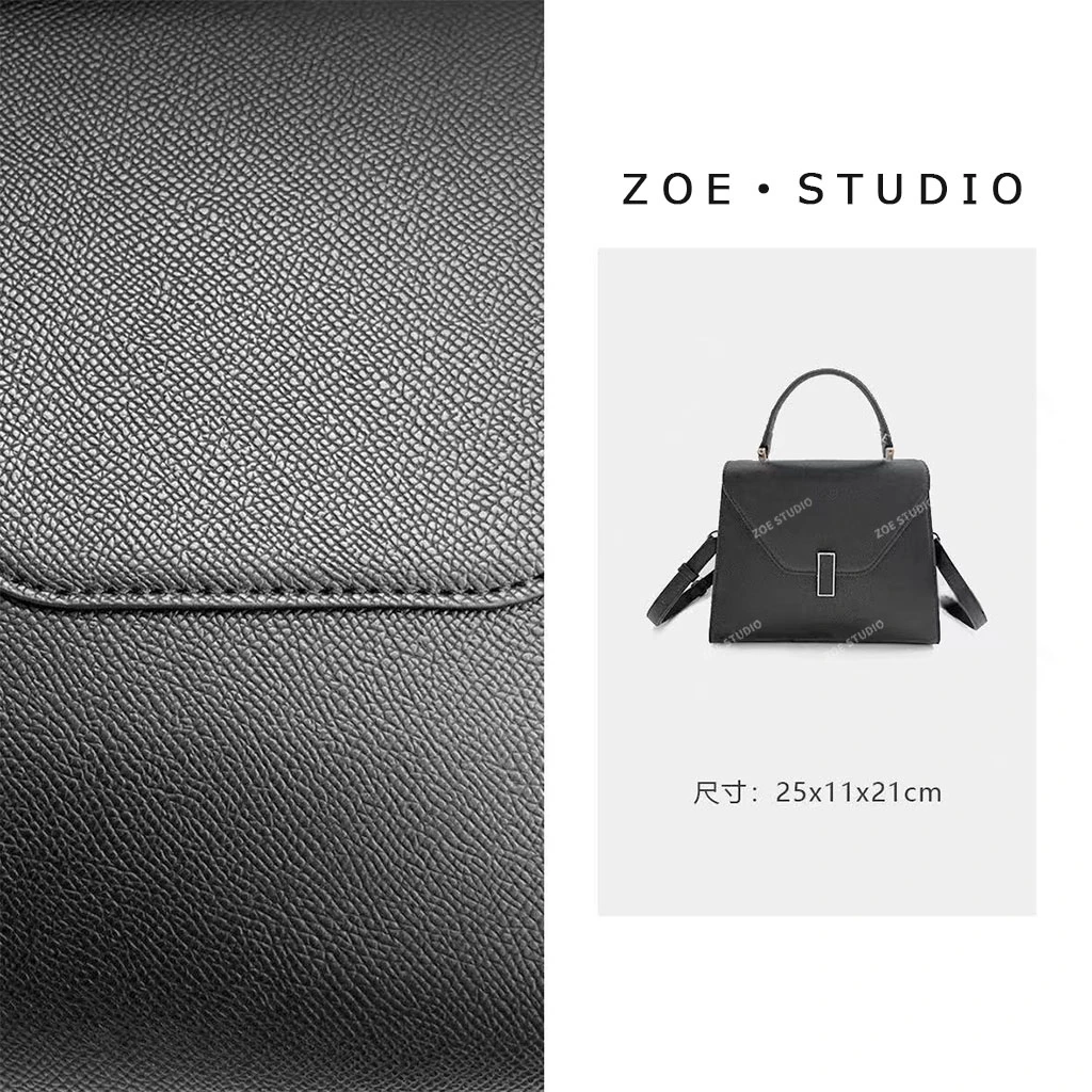 【佐伊甄选】GQ-2207-黑色轻奢女士时尚复古小众百搭腋下斜跨包包