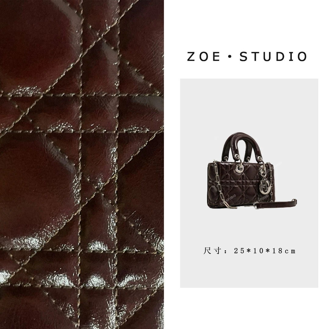 【佐伊甄选】SK-82317-1-巧克力韩版时尚单肩手提女包小香风轻奢