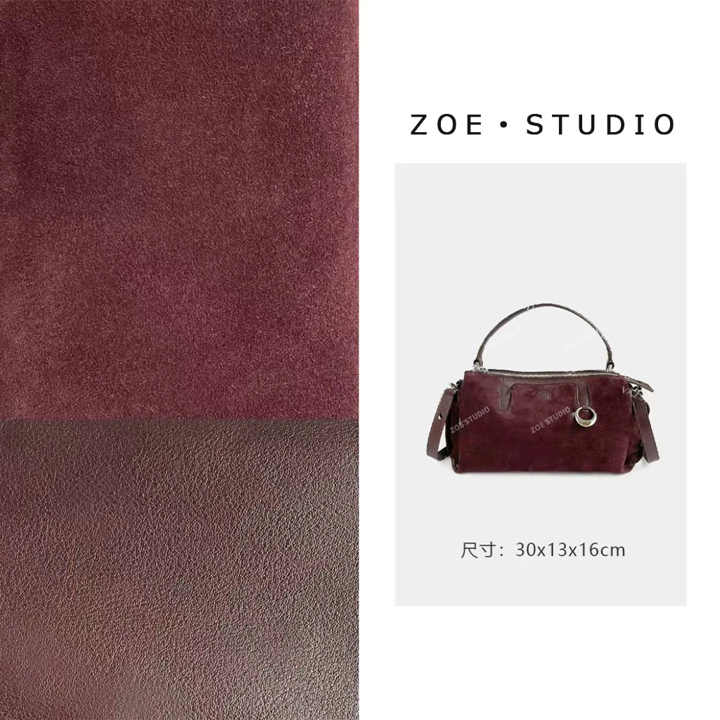 【佐伊甄选】ZG-F9873-马鞍红轻奢女士时尚百搭小众单肩腋下斜挎包