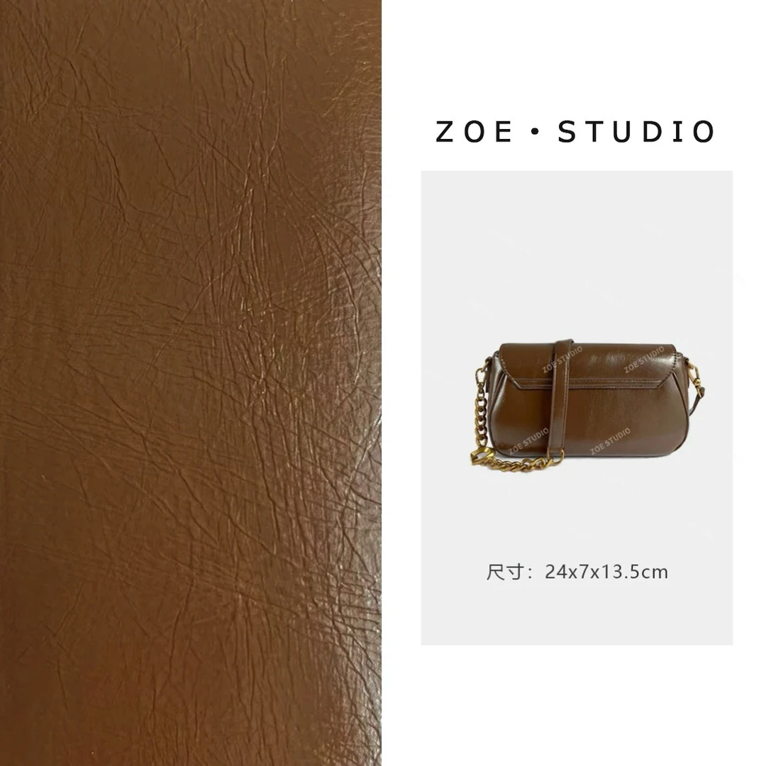 【佐伊甄选】SKL-5330-摩卡色轻奢女士时尚经典通勤小众腋下手拎包