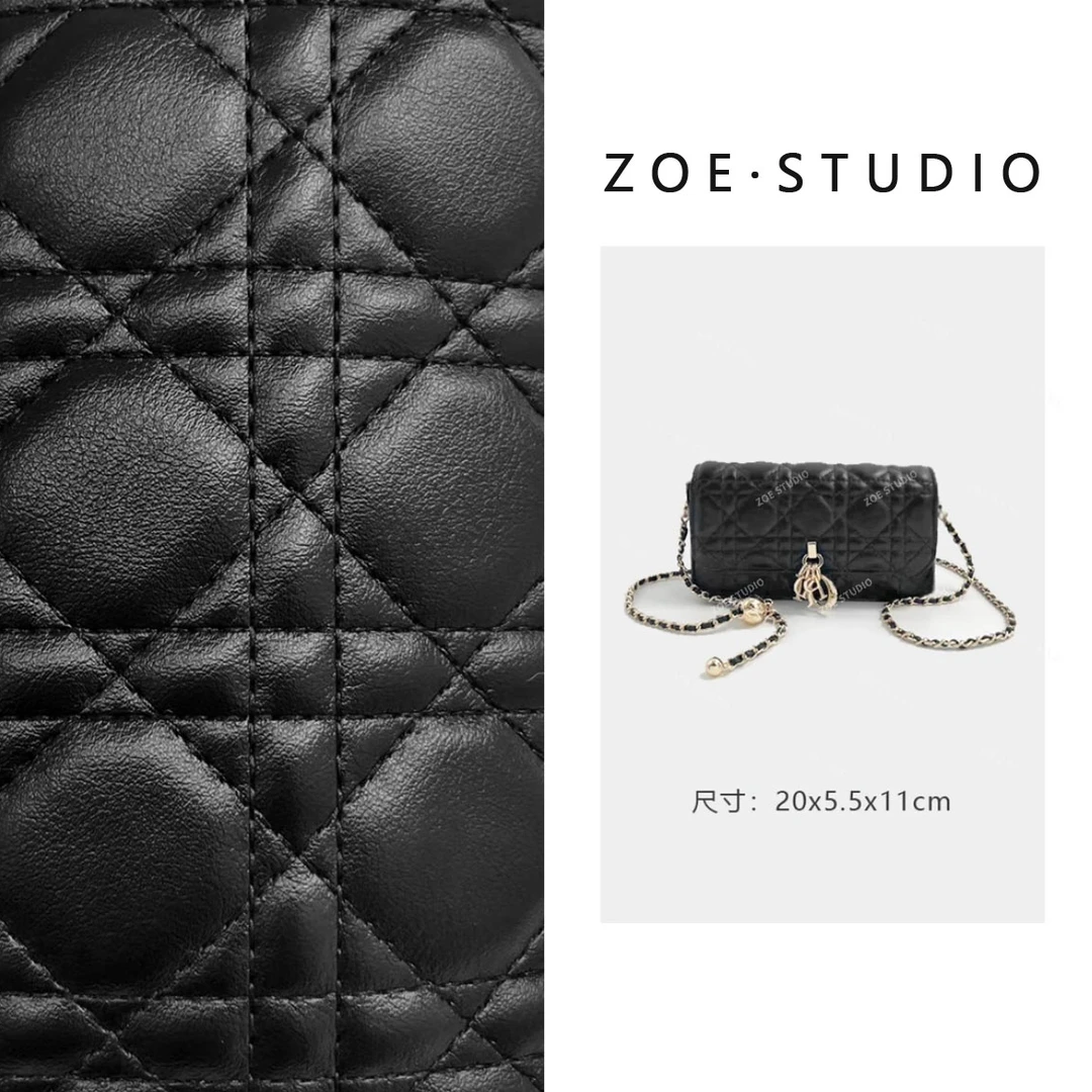 【佐伊甄选】GQ-2839-黑色轻奢女士时尚百搭小众单肩腋下斜挎包包