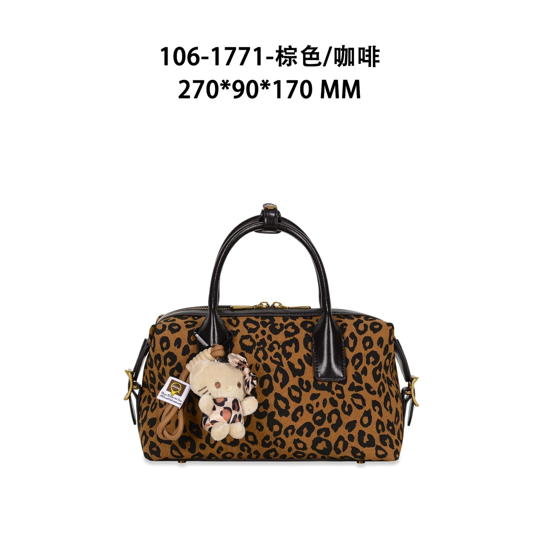 【佐伊甄选】GQ-1771-棕色咖啡轻奢女士时尚百搭小众单肩腋下斜挎包