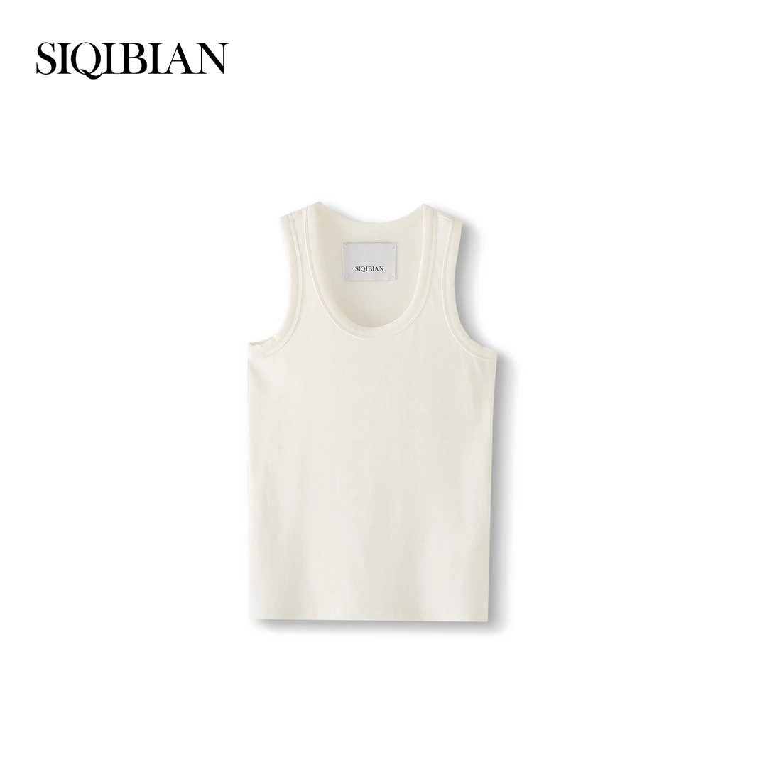 SIQIBIAN｜25简约休闲修身背心-6985