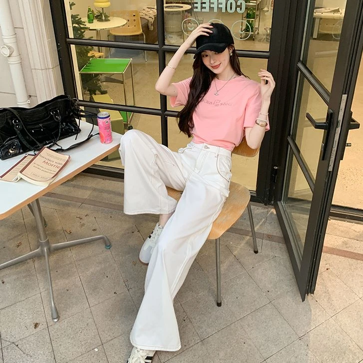 烈儿宝贝【天丝果冻牛仔】莱赛尔纤维透气柔软直筒牛仔裤K42NZR271