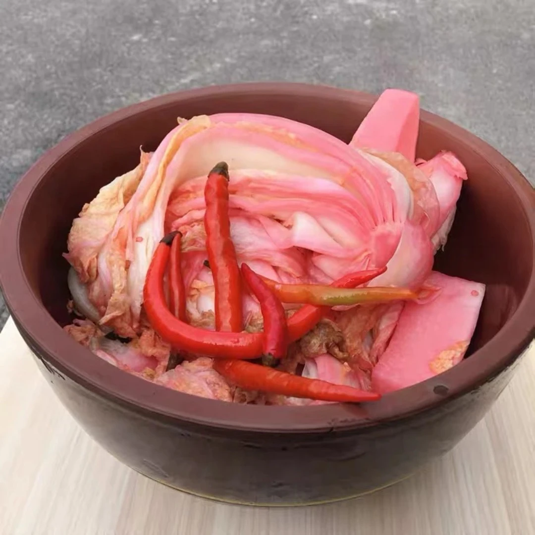 表嫂家传统手工泡菜脆爽酸辣下饭菜2斤包邮泡仔姜大蒜辣椒白菜