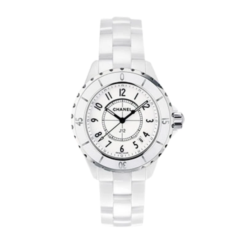 99新 Chanel/香奈儿 J12系列女士陶瓷时尚H0968石英腕表33盘优雅