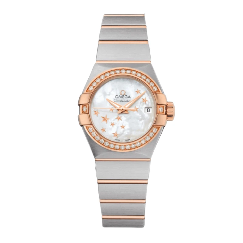 99新 Omega/欧米茄 星座系列21年全套机械女表27盘女款