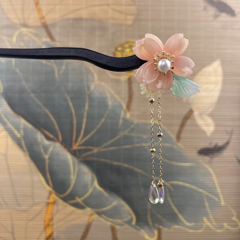 炑歌J139气质小花发簪