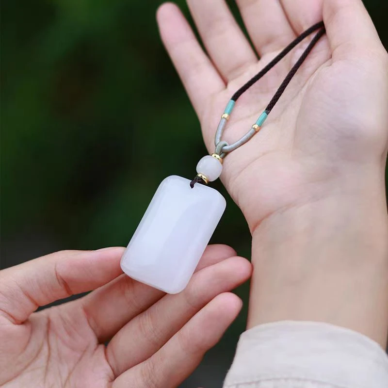 平安无事牌吊坠项链