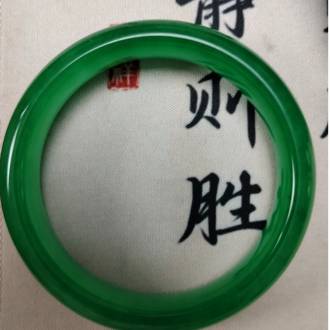 非金属珐琅手镯 玉石手镯 爆款圆条