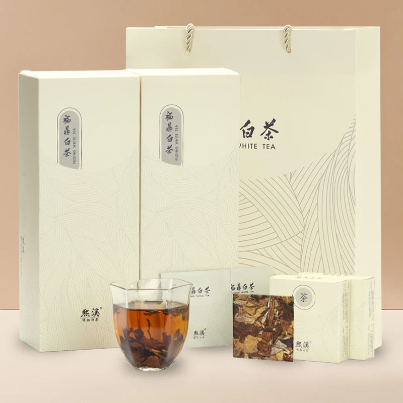 熙溪福鼎白茶高山2015年寿眉老白茶500克茶叶原产地醇厚礼盒装
