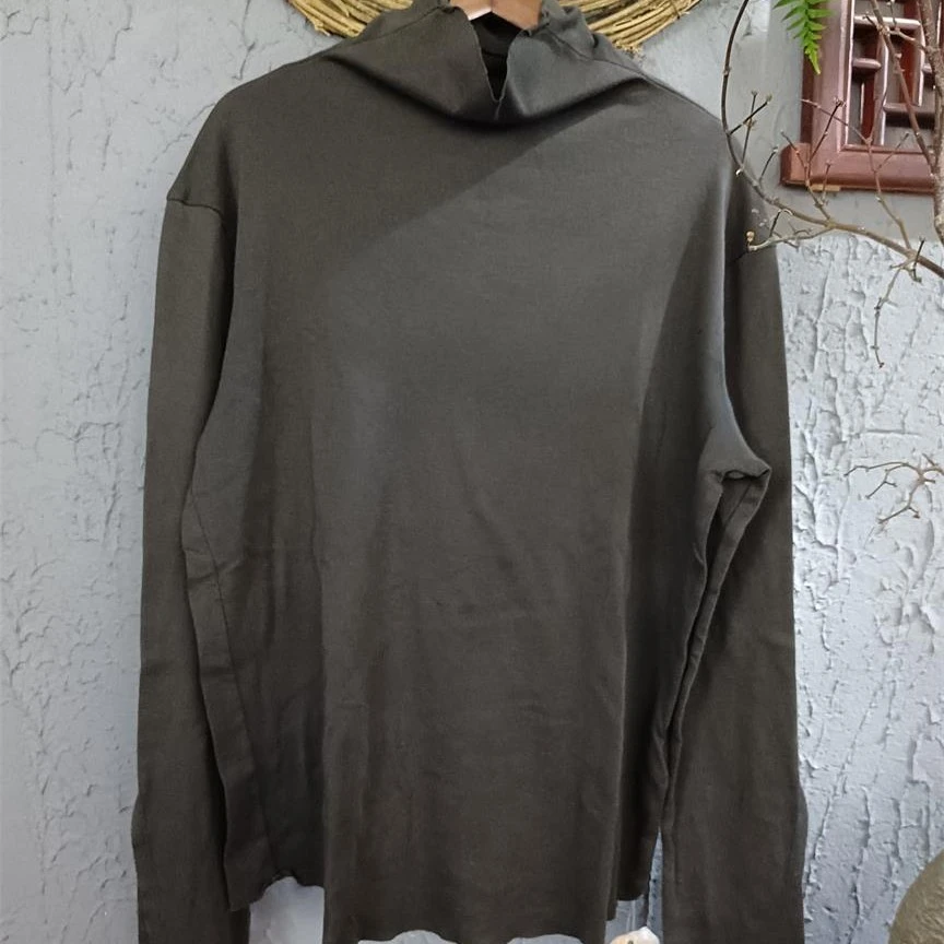 深深一刻 左岸迷香 针织舒适休闲 时尚打底 T恤 Z22FW4023 7折