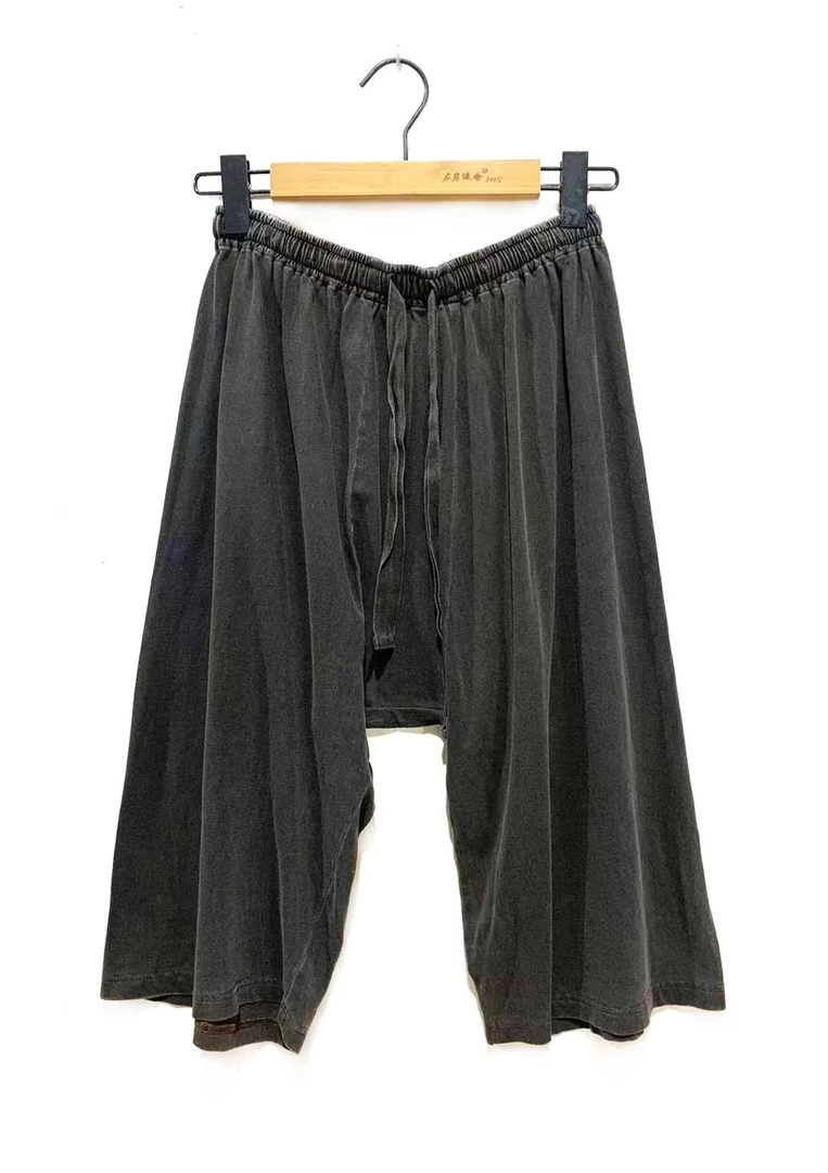 深深一刻 左岸迷香 舒适宽松 松紧腰 家居裤 Z24SS005